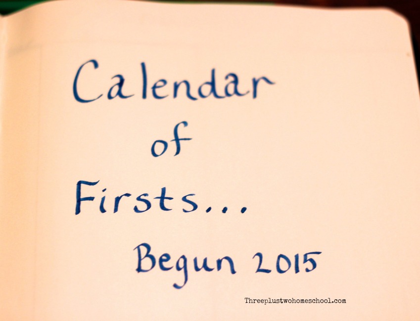 Calendar of Firsts